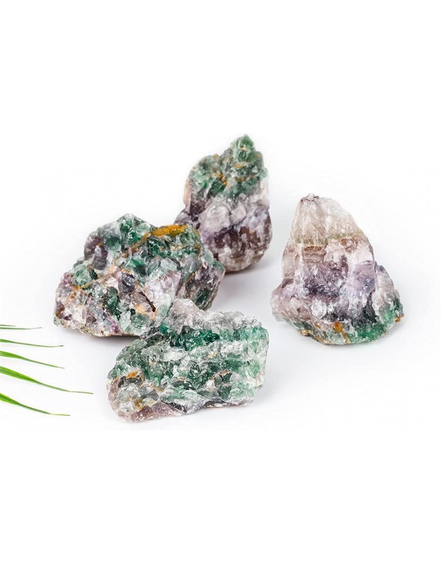 DSJJSUU 1kg Colorful Fluorite Natural Stones Crystals Raw Minerals Quartz Home Decor Energy Stones Specimen Color : Green Size : 1kg