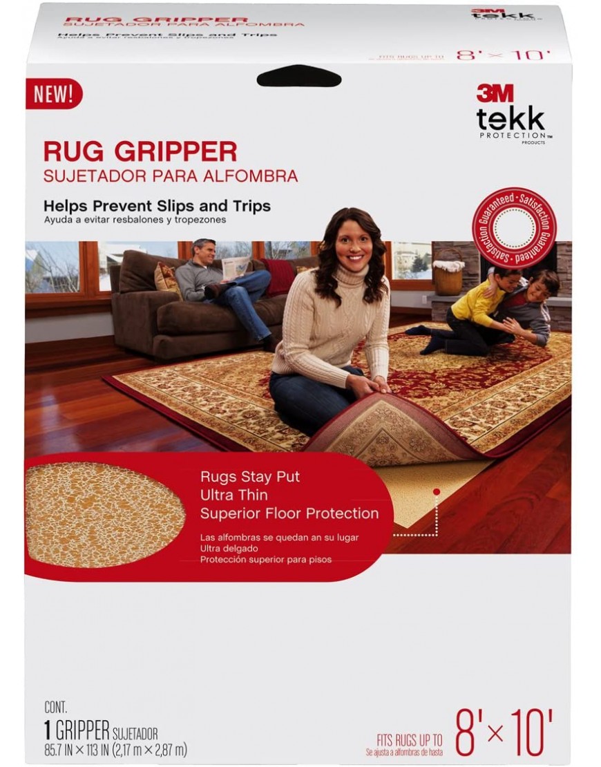 3M Tekk Protection Rug Gripper for 8 by 10-Feet Rugs