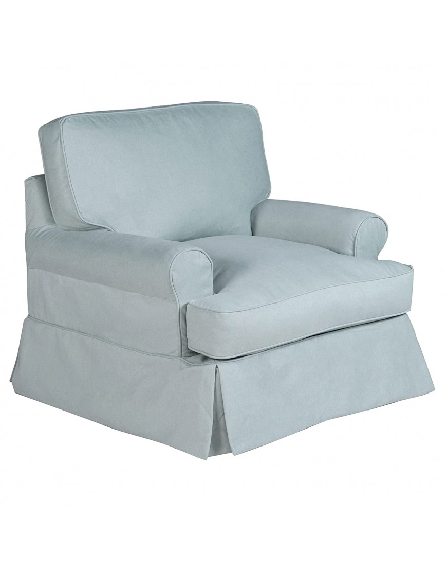 Sunset Trading Horizon furniture-slipcover Configurable Aqua Blue