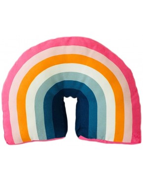 BESPORTBLE Rainbow Pillow Home Decor Toy Pillow Plush Rainbow Cushion for Baby Kids Home Decor Accessories
