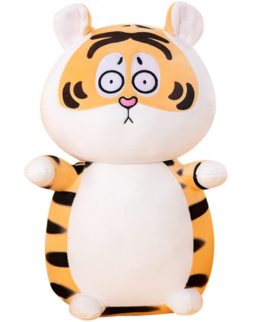 Meideli Tiger Plush Doll Cute Plush Toy Stuffed New Year Tiger Plush Toy Soft Sofa Hug Pillow for Home Decor Tiger 50cm