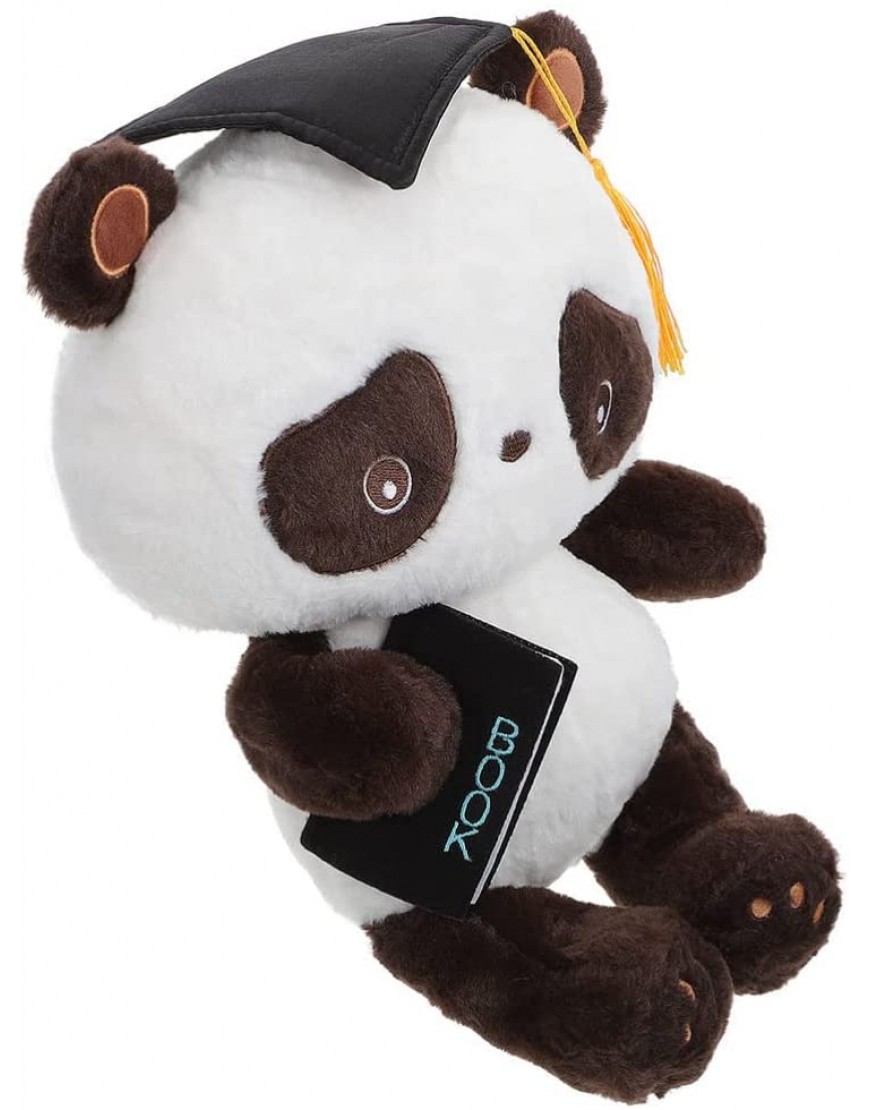Panda Plush Toys Stuffed Animals: Soft Graduation Panda Dolls Animal Pillow Cushion Toys for Graduation Gifts Home Decor 25CM