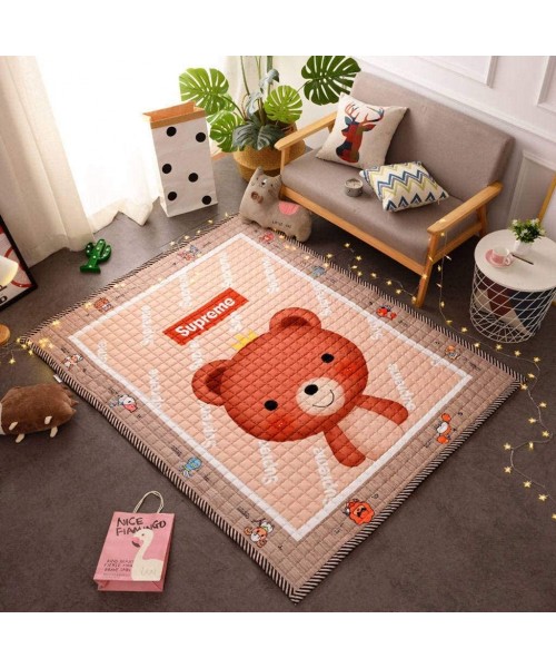 Kids Crawling Play Area Rugs Accent Throw Rugs Ultra Soft Polyester Rectangle Carpets Non Slip Washed Cushions for Kids Bedroom Living Room Home Decor-15-145×195CM57×77in