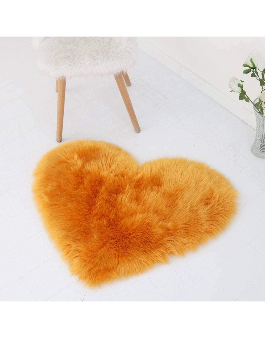 Shaggy Plush Area Rugs Kids Crawling Play Microfiber Carpets Heart-Shaped Non Slip Cushions Accent Throw Rugs for Living Room Kids Bedroom Home Decor-D-70×90CM28×36in