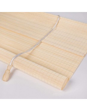 BCGT Bamboo Roller Natural Blind for Window Door Outdoor Patio Pleated Shades Wooden Side Pull Multiple Sizes Size : 60x180cm