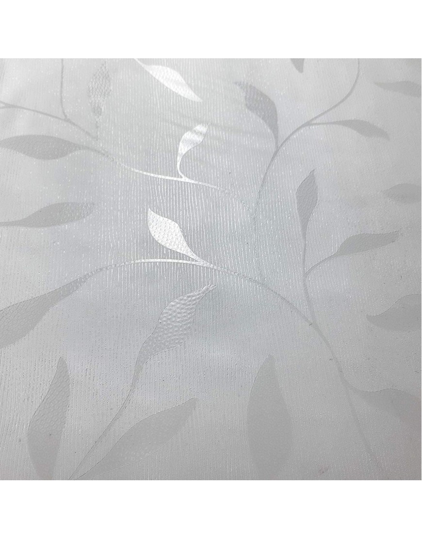 Calla Lily Pattern Window Film for Privacy Peel and Stick Adhesive Decorative Sticker for Home Bathroom Shower Living Room Business Office Meeting Room Glass Door Decoration 23.5 X 120