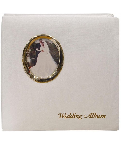 Golden Wedding Post-Bound pocket album for 5x7 8x10 prints w scrapbook pages by Pioneer 5x7