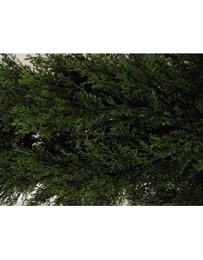 Five 5 Foot Artificial Topiary Cedar Trees Potted Indoor Outdoor Plants